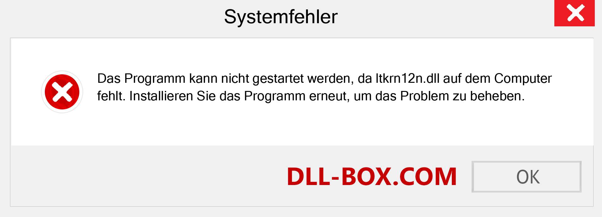 ltkrn12n.dll-Datei fehlt?. Download für Windows 7, 8, 10 - Fix ltkrn12n dll Missing Error unter Windows, Fotos, Bildern