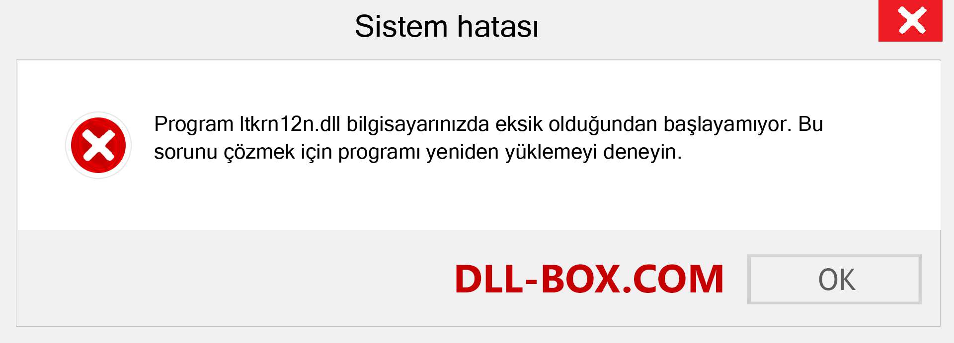 ltkrn12n.dll dosyası eksik mi? Windows 7, 8, 10 için İndirin - Windows'ta ltkrn12n dll Eksik Hatasını Düzeltin, fotoğraflar, resimler